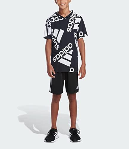 adidas Erkek Büyük Kısa Kollu Kapüşonlu Tişört