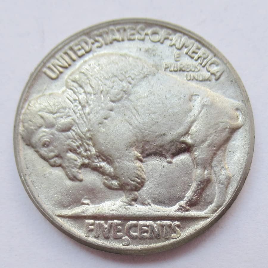 1937 ABD 5 Cent Buffalo Yabancı Çoğaltma hatıra parası