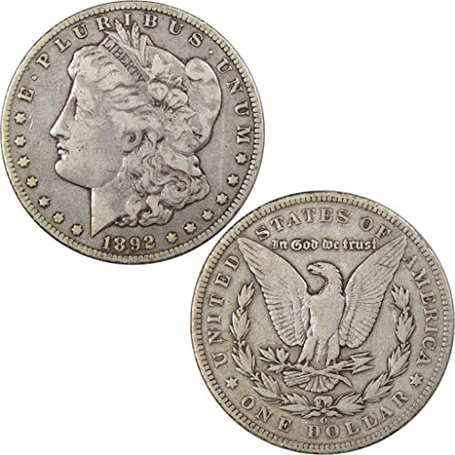 1892 O Morgan Dolar F Ince 90 % Gümüş ABD Sikke SKU: I1838