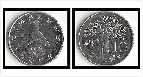 Afrika Afrika Zimbabve 20 Puan Sikke Yıl Rastgele Yabancı Paralar Sikke Koleksiyonu 10 Puan Sikke Yıl Rastgele Yabancı