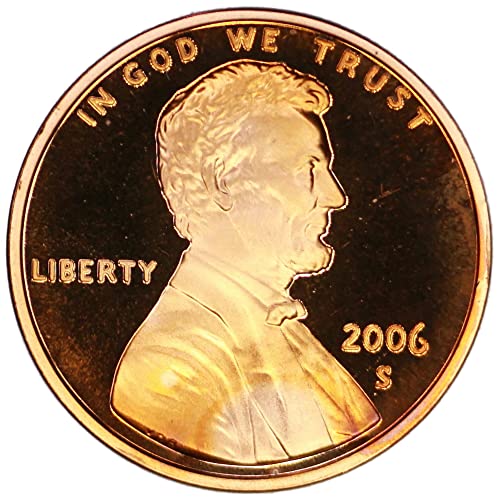 2006 S Kanıtı Lincoln Anıtı Cent Kanıtı ABD Darphanesi
