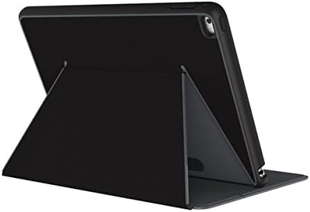 Speck Ürünleri DuraFolio Kılıf ve iPad Air 2 için Görüntüleme Standı, Siyah / Arduvaz Gri / Siyah