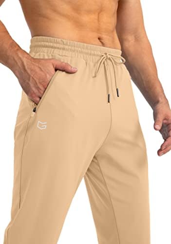 G Kademeli erkek Sweatpants Fermuarlı Cepler Konik Joggers Erkekler için Atletik Pantolon Egzersiz, Koşu, Koşu