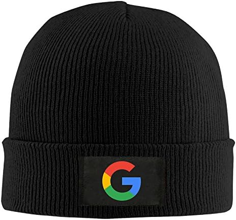 Unisex Google G Logo Akrilik saat Şapka Siyah