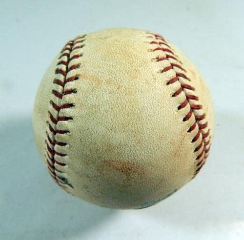 2019 Oakland Atletizm Çukur Korsanları Oyunu Kullanılmış Beyzbol Kendrys Morales Tek Oyun Kullanılmış Beyzbol Topları