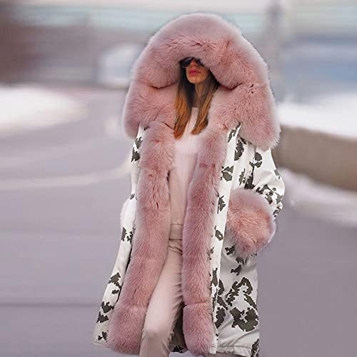 Kış Uzun Kollu Dış Giyim Kadın Polar Ceket Kış Bombacı Uzun Kollu Faux Sherpa Bulanık Rahat fermuarlı ceket Cep