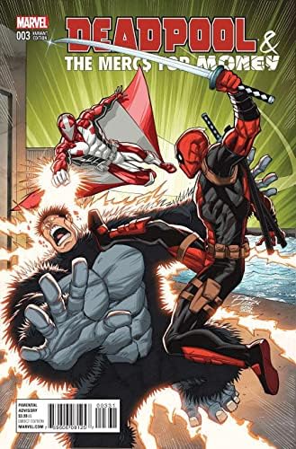 Deadpool Ve Para için Mercs 3C VF / NM; Marvel çizgi romanı / Cullen Bunn