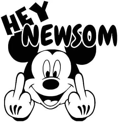 Hey Newsom-Özel Tasarımı Kontrol ederek Micky Çıkartması