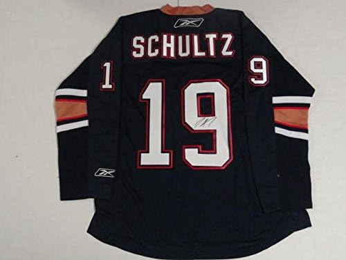 Justin Schultz İmzalı Edmonton Oilers Reebok Forması Lisanslı İmzalı NHL Formaları