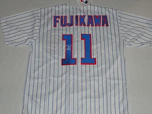 Kyuji Fujikawa İmzalı 11 Chicago Cubs Forması Lisanslı Japonya Süperstar Jsa Coa İmzalı MLB Formaları