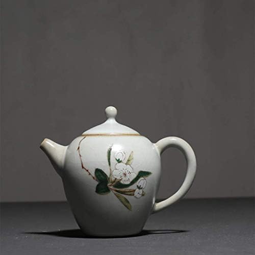 LKYBOA çay su ısıtıcısı, Paslanmaz çelik kapaklı Seramik Küçük çaydanlık ve gevşek Yaprak çay için ekstra İnce Demlik