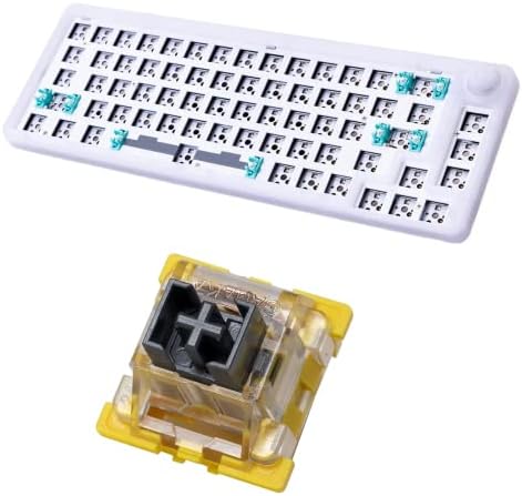 GK GAMAKAY Lineer Mekanik Klavye Bumblebee Anahtarı ve LK67 65 % RGB Modüler DİY Mekanik Klavye
