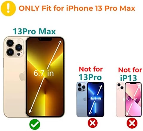 FİLOYA iPhone 13 Pro Max Durumda, Sevimli Altın Minnie Sparkle Bling Pembe Kapak, ince Yumuşak Tam Kamera Koruma çantası