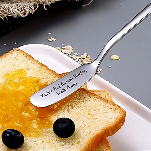 Yeterince Tereyağınız Varsa, Paslanmaz Çelik Oyulmuş Tereyağı Bıçağı, Tost ve Ekmek için Tereyağı Serpme Makinesi,