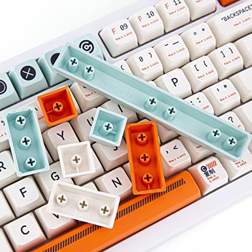 Özel PBT klavye tuş takımı MDA Profili 160 Tuş Boya Süblimasyonu 60%, 65%, 75%, ANSI Düzeni Mekanik Klavye için