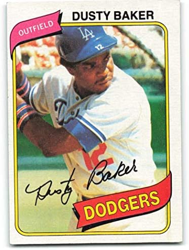 1980 Topps 255 Tozlu Fırıncı DP NM-MT Los Angeles Dodgers Beyzbol
