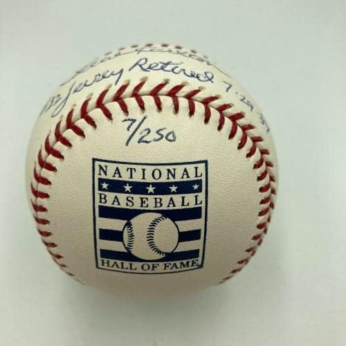 Steve Carlton 32 Emekli 7-29-1989 İmzalı Hall Of Fame MLB Beyzbol JSA COA İmzalı Beyzbol Topları
