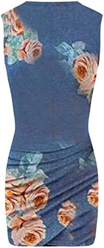 Fragarn Sevimli Plaj Kıyafetleri Kadınlar için, kadın Seksi Slim Fit Kolsuz Kırpılmış Göbek Çizgili Mini Elbise