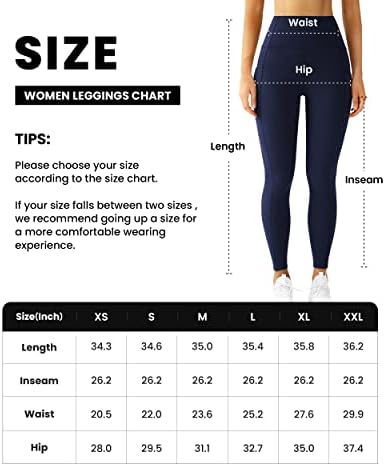 QUEENİEKE Yüksek Waisted Yoga Tayt 2 Cepler ile egzersiz pantolonları Kadınlar Kızlar için, Karın Kontrol Olmayan