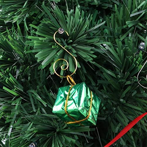 Toyvıan Altın S Kanca 160 ADET Anti-Pas Noel Ağacı Süsler Kanca Çok Fonksiyonlu Paslanmaz Çelik Kanca Ev Asılı Noel