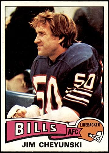 1975 Topps 414 Jim Cheyunski Buffalo Bills (Futbol Kartı) NM + Bills Siraküza