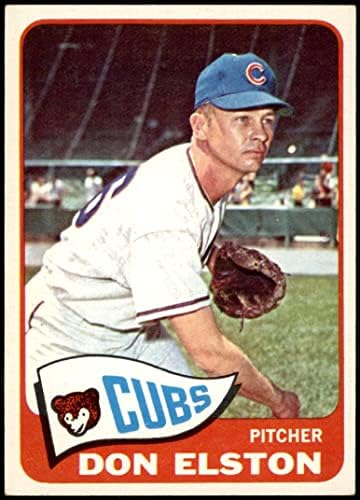 1965 Topps 436 Don Elston Chicago Cubs (Beyzbol Kartı) ESKİ + Yavrular