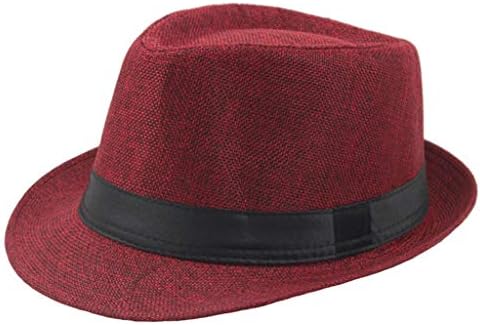 Unisex Klasik Hasır fötr şapka Erkekler için Panama Şapka Rahat Yaz Plaj Kısa Ağız kadın Fedoras Kovboy güneş şapkası
