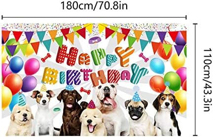Köpek Doğum Günü Zemin, Köpek Doğum Günü Partisi Malzemeleri, Köpek Mutlu Doğum Günü Zemin Afiş Köpek Fotoğraf Arka