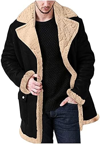 Ceketler Erkekler için Hood Kış Fermuar Ceket Yaka Yaka Uzun Kollu Yastıklı Polyester Ceket Giyim Mont