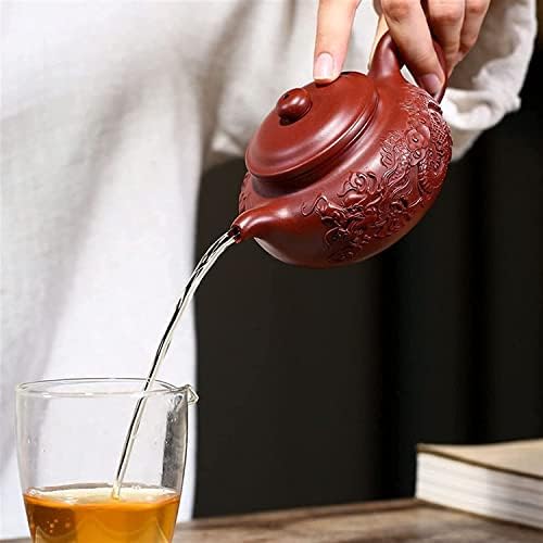 Su ısıtıcısı çaydanlık demlik 250 ml Klasik Mor Kil Demlik Antika demlik ev filtre güzellik su ısıtıcısı Zisha çay